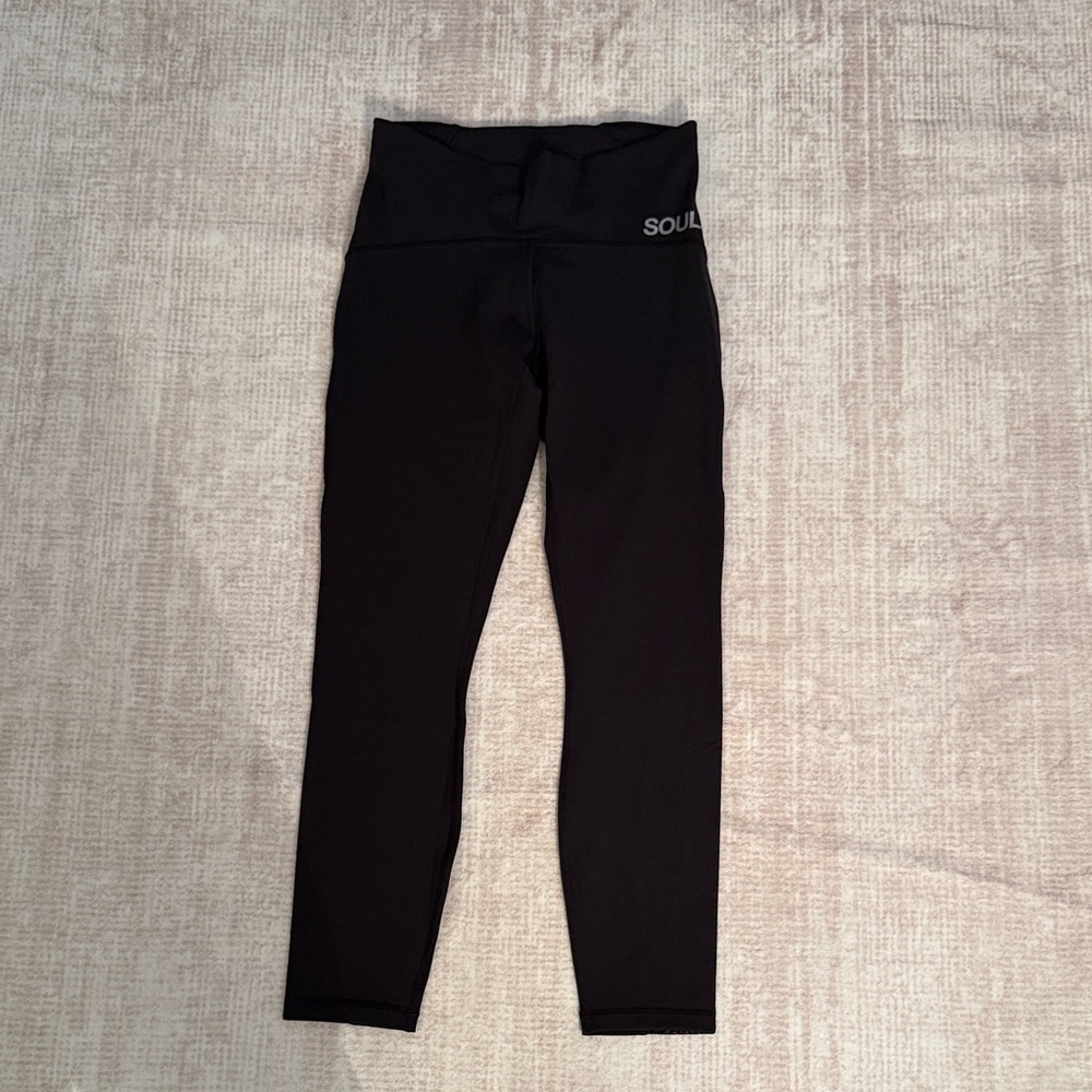 lululemon athletica Black soulcycle leggings size 6 brand new